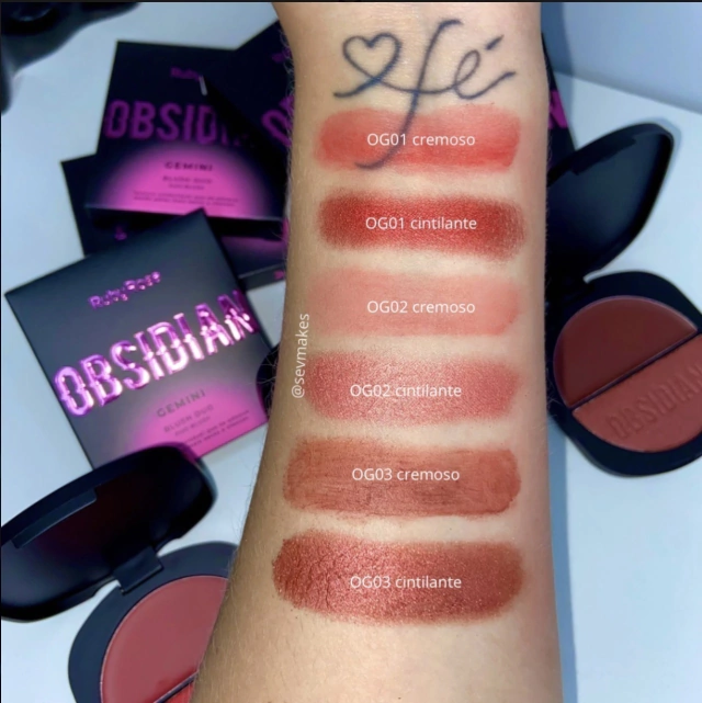 Blush dúo gemini Obsidian (Ruby Rose)