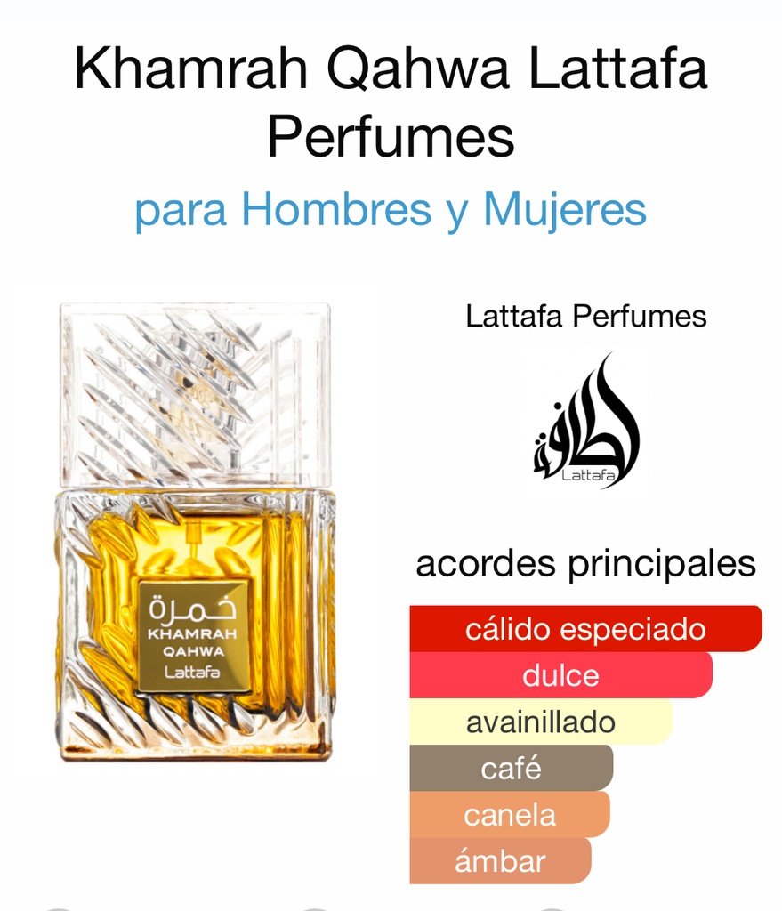 Khamrah Qahwa de Lattafa 